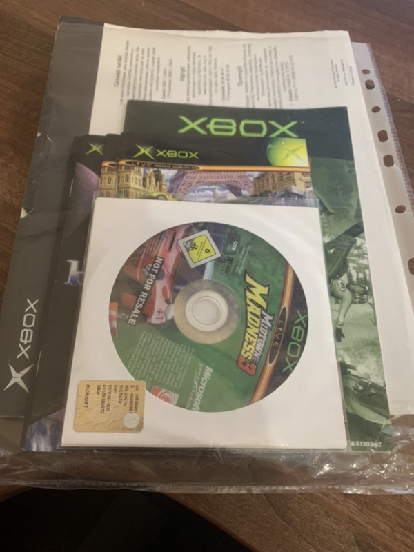 Купить Комплект документов+ две игры NEW! для Xbox Original дешево в ...