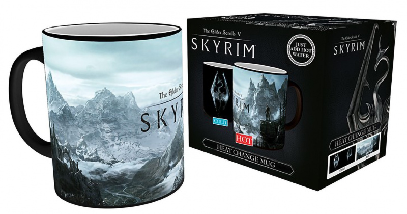 картинка Кружка Хамелеон Skyrim Dragon Symbol 320 мл ABYstyle от магазина 66game.ru