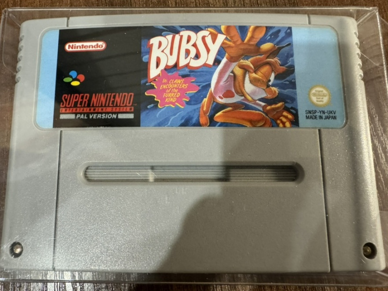 BUBSY(SNES PAL) Стародел Б/У. Купить BUBSY(SNES PAL) Стародел Б/У в магазине 66game.ru