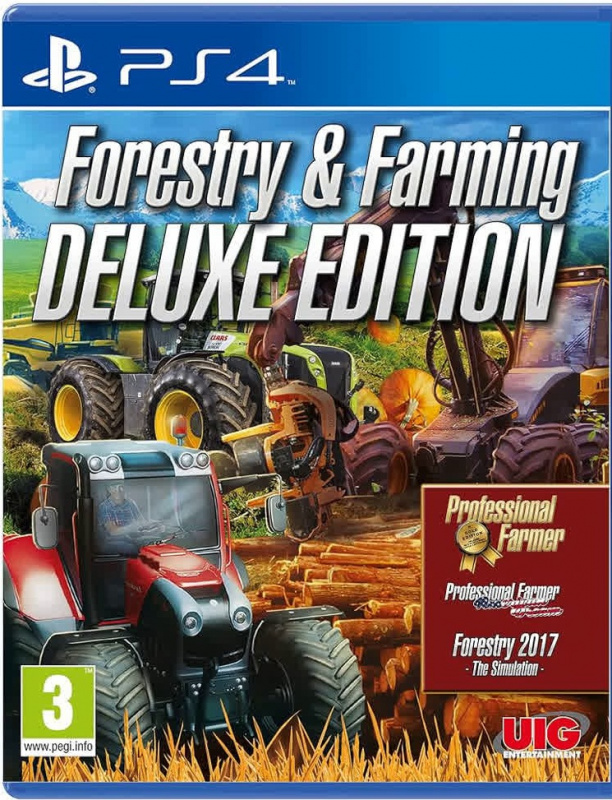 картинка Forestry & Farming - Deluxe Edition [PlayStation 4,PS4 русские субтитры]. Купить Forestry & Farming - Deluxe Edition [PlayStation 4,PS4 русские субтитры] в магазине 66game.ru