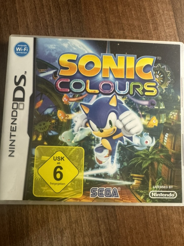 картинка Sonic Colours [NDS] EUR. Купить Sonic Colours [NDS] EUR в магазине 66game.ru