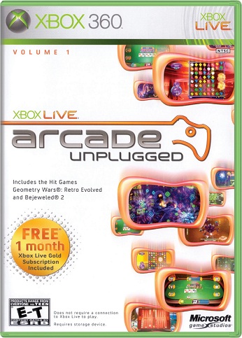 картинка Xbox Live Arcade Unplugged Vol. 1 [Xbox 360, английская версия]. Купить Xbox Live Arcade Unplugged Vol. 1 [Xbox 360, английская версия] в магазине 66game.ru