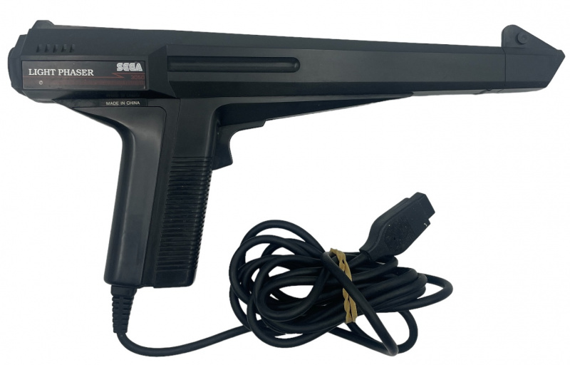 картинка Пистолет Light Phaser для Sega Master System ретро. Купить Пистолет Light Phaser для Sega Master System ретро в магазине 66game.ru