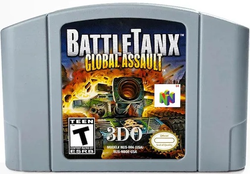 картинка BattleTanx Global Assault (NES 64 NTSC) от магазина 66game.ru