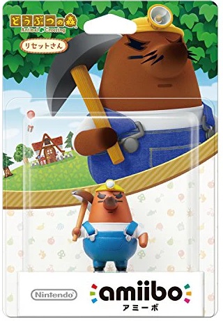 картинка Фигурка Amiibo Mr. Resetti (коллекция Animal Crossing). Купить Фигурка Amiibo Mr. Resetti (коллекция Animal Crossing) в магазине 66game.ru