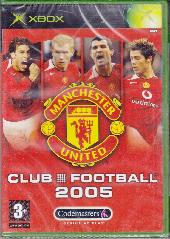 картинка Manchester United Manager 2005 original [XBOX, английская версия] USED. Купить Manchester United Manager 2005 original [XBOX, английская версия] USED в магазине 66game.ru