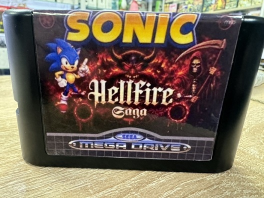 картинка Sonic: Hellfire Saga [английская версия][Sega]. Купить Sonic: Hellfire Saga [английская версия][Sega] в магазине 66game.ru