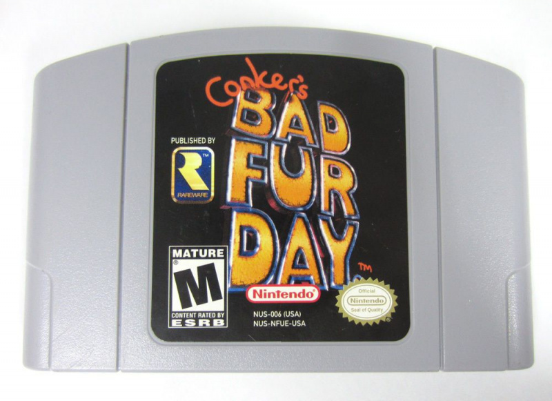 картинка Conker's Bad Fur Day (NES 64 NTSC)  от магазина 66game.ru
