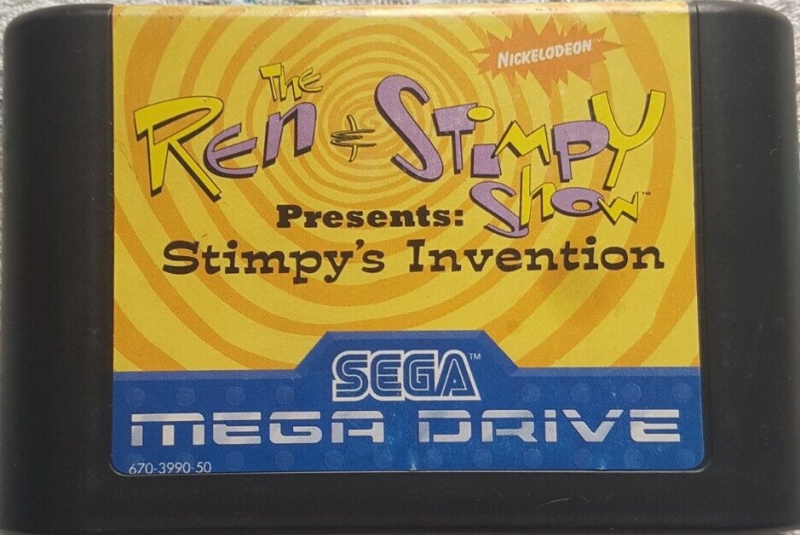 картинка The Ren & Stimpy Show: Stimpy's Invention (Original) [Sega]. Купить The Ren & Stimpy Show: Stimpy's Invention (Original) [Sega] в магазине 66game.ru