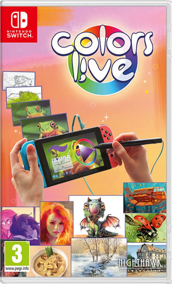 Игры для нинтендо свитч nsp. Colors Live Nintendo Switch. Игра на Нинтендо свитч про краску. Nintendo Live. Zen Color игра.