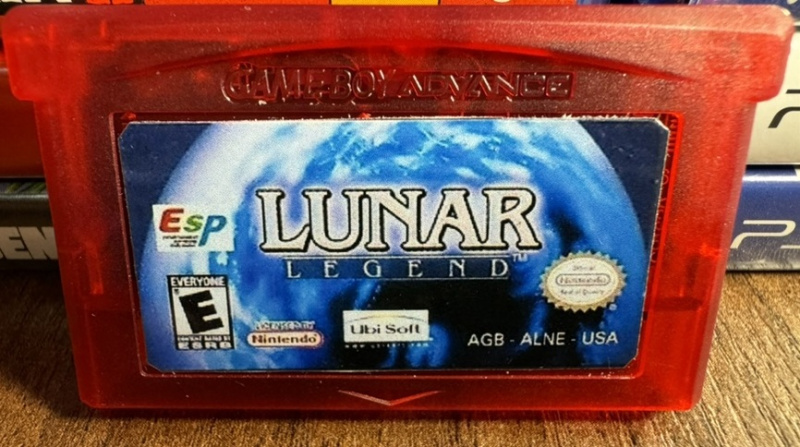 картинка Lunar Legend (английская  версия) [GBA]. Купить Lunar Legend (английская  версия) [GBA] в магазине 66game.ru