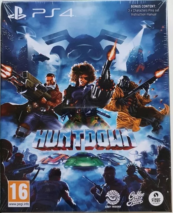 картинка Huntdown [PS4, русские субтитры]. Купить Huntdown [PS4, русские субтитры] в магазине 66game.ru