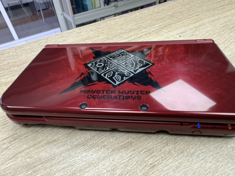 New Nintendo 3DS XL Monster Hunter Generations Edition + 32 Gb (Игры) [USED]. Купить New Nintendo 3DS XL Monster Hunter Generations Edition + 32 Gb (Игры) [USED] в магазине 66game.ru