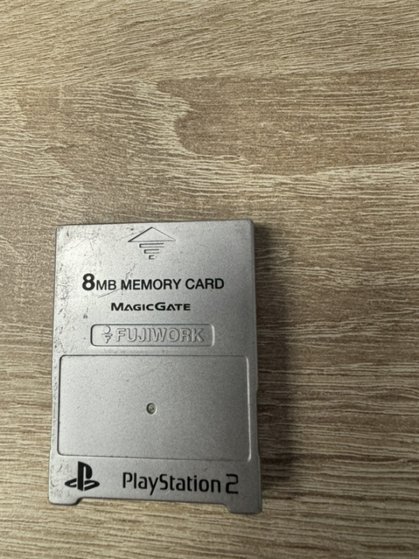 картинка Карта памяти для PS2 8 Mb оригинальная Fujiwork серая. Купить Карта памяти для PS2 8 Mb оригинальная Fujiwork серая в магазине 66game.ru