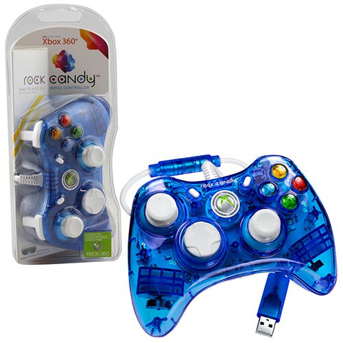 картинка Геймпад проводной для Xbox 360 Rock Candy PDP. Купить Геймпад проводной для Xbox 360 Rock Candy PDP в магазине 66game.ru