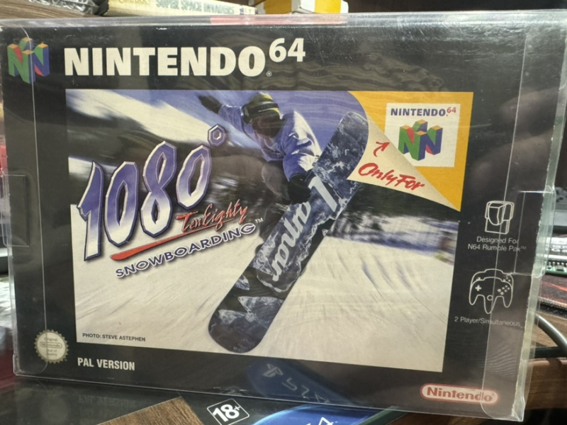 картинка 1080 Snowboarding (NES 64 PAL) полный комплект от магазина 66game.ru