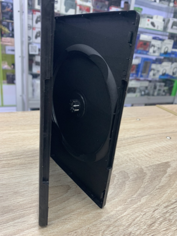 картинка Коробка DVD Slim 14 мм для 1 диска, цвет черный. Купить Коробка DVD Slim 14 мм для 1 диска, цвет черный в магазине 66game.ru