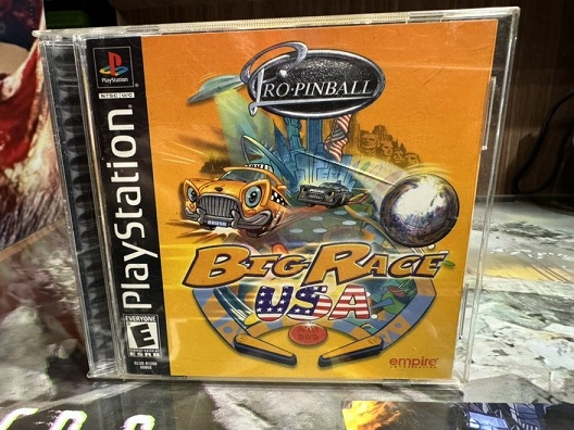 картинка Pro Pinball: Big Race NTSC original [PS1] USED от магазина 66game.ru