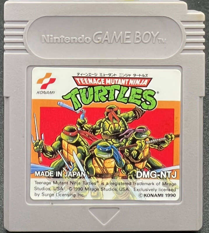 Teenage Mutant Ninja Turtles JPN original!!! (Gameboy original). Купить Teenage Mutant Ninja Turtles JPN original!!! (Gameboy original) в магазине 66game.ru