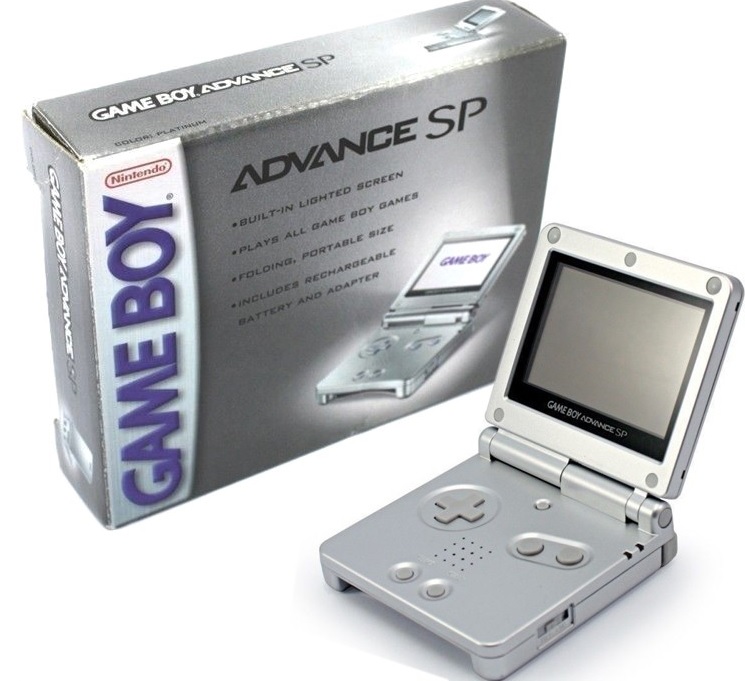 Game Boy Advance SP Nintendo (Original) Silver. Купить Game Boy Advance SP Nintendo (Original) Silver в магазине 66game.ru