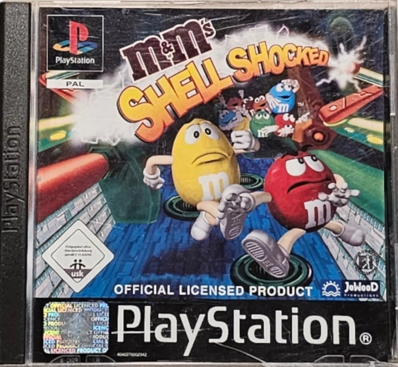 картинка M&M's: Shell Shocked original [PS1, английская версия] USED от магазина 66game.ru