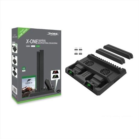 картинка Подставка Xbox One S/X Multi-Functional Cooling Stand DOBE (TYX-18122). Купить Подставка Xbox One S/X Multi-Functional Cooling Stand DOBE (TYX-18122) в магазине 66game.ru