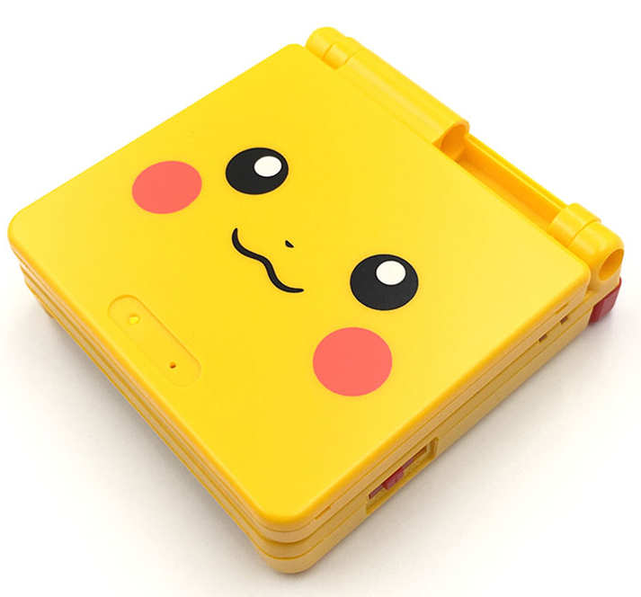 картинка Корпус Gameboy Advance SP в стиле Pokemon от магазина 66game.ru