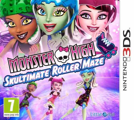 картинка Monster High - Skultimate Roller [3DS] USED. Купить Monster High - Skultimate Roller [3DS] USED в магазине 66game.ru