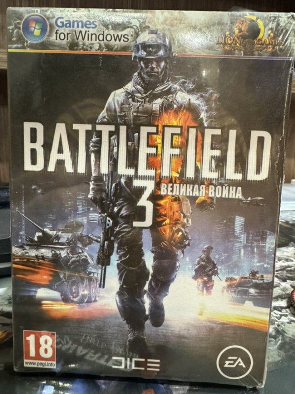 картинка Battlefield 3 [PC DVD] новый!. Купить Battlefield 3 [PC DVD] новый! в магазине 66game.ru