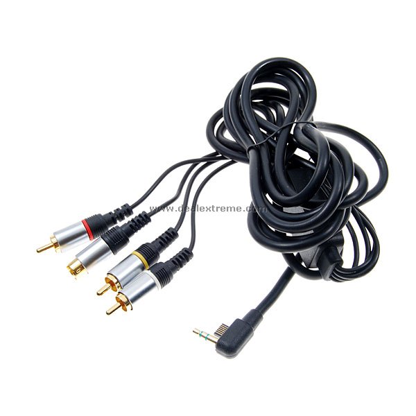 картинка S-Video AV-кабель PSP Slim 2000\3000 . Купить S-Video AV-кабель PSP Slim 2000\3000  в магазине 66game.ru