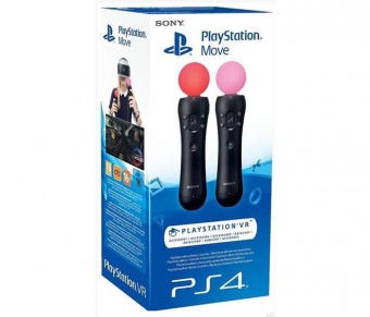 картинка Комплект контроллеров PS Move Motion Controller (PS3/PS4/PSVR) USED. Купить Комплект контроллеров PS Move Motion Controller (PS3/PS4/PSVR) USED в магазине 66game.ru