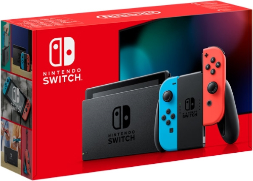 Nintendo Switch (Neon Red/Neon Blue) Ростест (MOD. HAD-001-01). Купить Nintendo Switch (Neon Red/Neon Blue) Ростест (MOD. HAD-001-01) в магазине 66game.ru