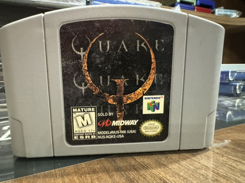 картинка Quake 64 (NES 64 NTSC) ORIGINAL Б/У     от магазина 66game.ru