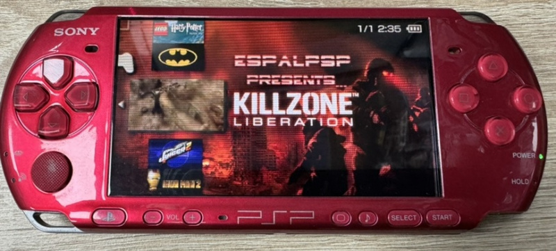 PSP 3000 Красная + 32GB (~2300 Игр) [USED]. Купить PSP 3000 Красная + 32GB (~2300 Игр) [USED] в магазине 66game.ru