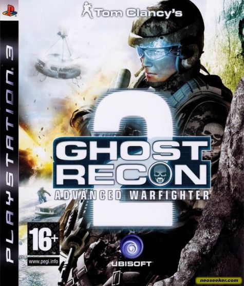 картинка Tom Clancy's Ghost Recon Advanced Warfighter 2 [PS3, английская версия] USED от магазина 66game.ru