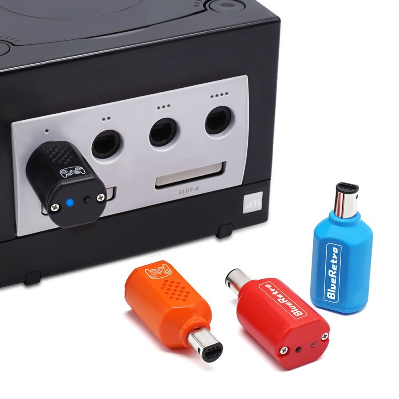 картинка Адаптер Blueretro для беспроводных контроллеров  PS5 PS4 Xbox One Switch. Купить Адаптер Blueretro для беспроводных контроллеров  PS5 PS4 Xbox One Switch в магазине 66game.ru