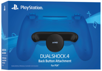 картинка Модуль с дополнительными кнопками DualShock 4 Back Button Attachment. Купить Модуль с дополнительными кнопками DualShock 4 Back Button Attachment в магазине 66game.ru
