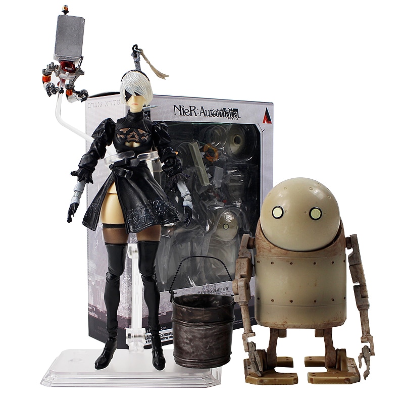 картинка Фигурка NieR Otomata 2B YoRHa No.1 2 Tipi B & Makinesi Lifeform. Купить Фигурка NieR Otomata 2B YoRHa No.1 2 Tipi B & Makinesi Lifeform в магазине 66game.ru
