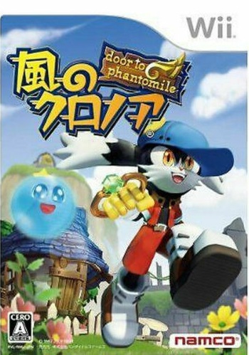 картинка Kaze no Klonoa: Door to Phantomile Japan Region [Wii] USED. Купить Kaze no Klonoa: Door to Phantomile Japan Region [Wii] USED в магазине 66game.ru