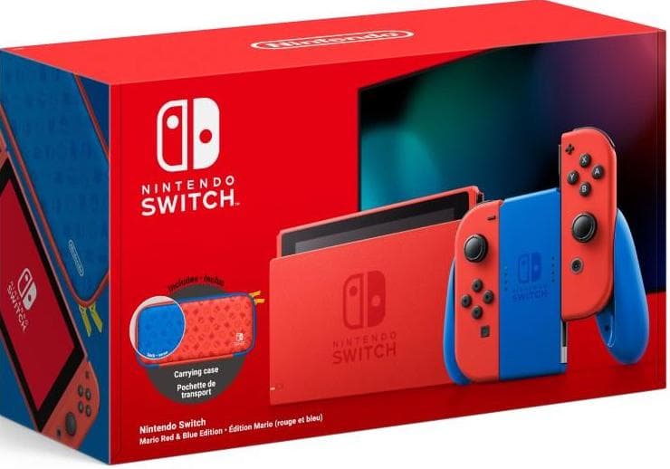 Nintendo Switch Особое издание Марио (Ростест). Купить Nintendo Switch Особое издание Марио (Ростест) в магазине 66game.ru