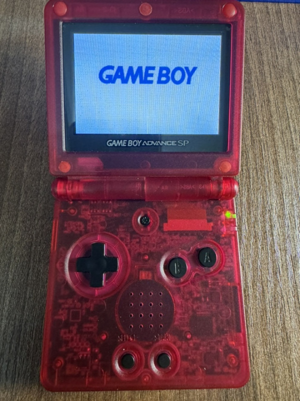 Game Boy Advance SP AGS - 101 красный. Купить Game Boy Advance SP AGS - 101 красный в магазине 66game.ru