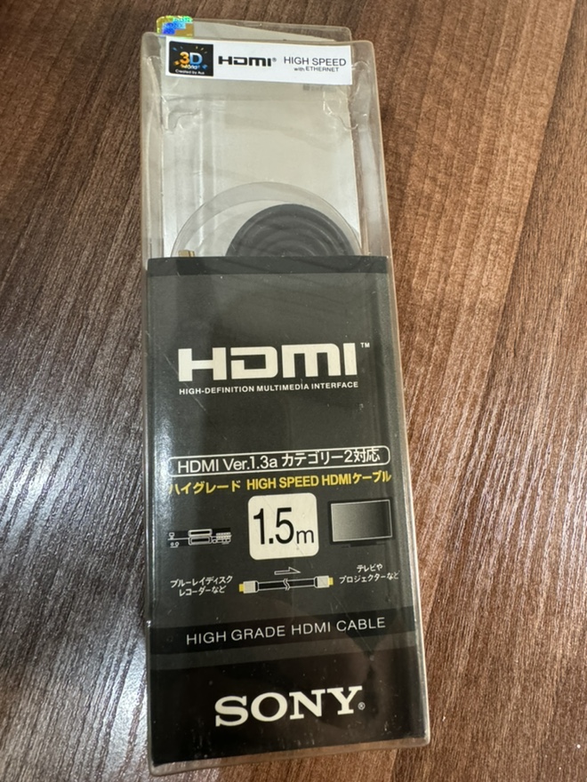 картинка Кабель SONY HDMI (DLC-HE20HF) оригинал. Купить Кабель SONY HDMI (DLC-HE20HF) оригинал в магазине 66game.ru