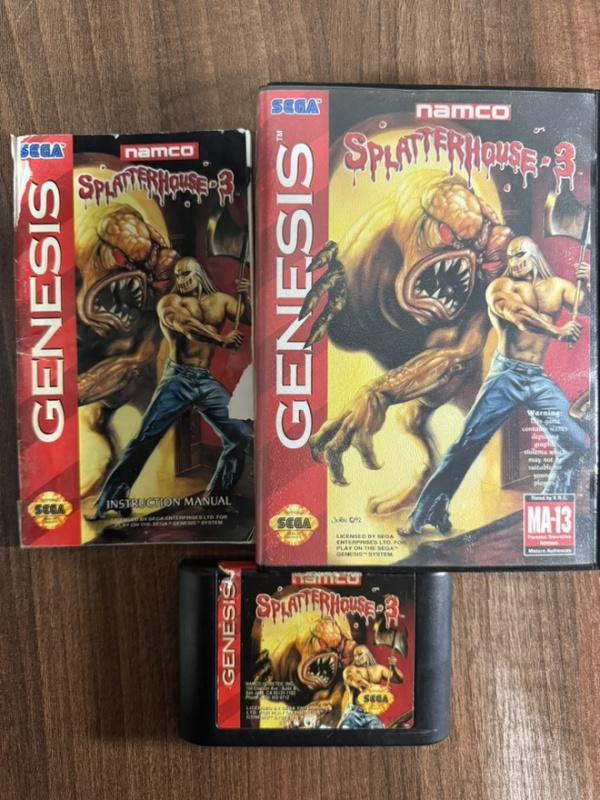 картинка Splatterhouse 3 (Original) [Sega Genesis]. Купить Splatterhouse 3 (Original) [Sega Genesis] в магазине 66game.ru