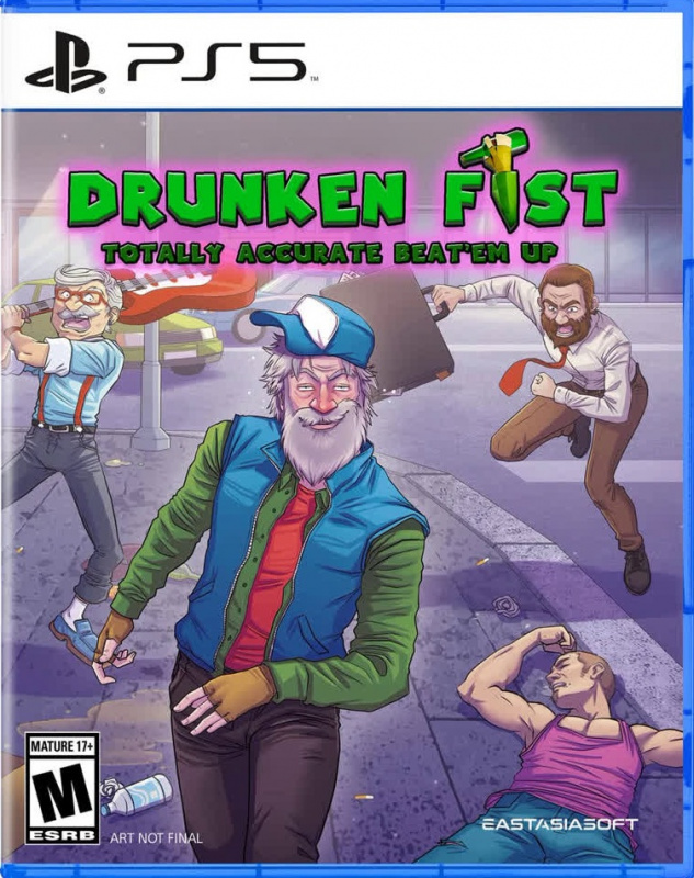 картинка Drunken Fist Totally Accurate Beat Em Up [PlayStation 5,PS5 русские субтитры] от магазина 66game.ru