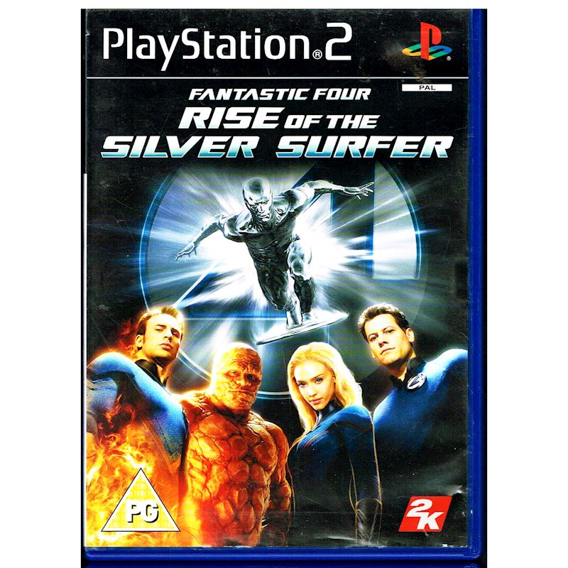 картинка Fantastic Four: Rise of the Silver Surfer [PS2] USED. Купить Fantastic Four: Rise of the Silver Surfer [PS2] USED в магазине 66game.ru