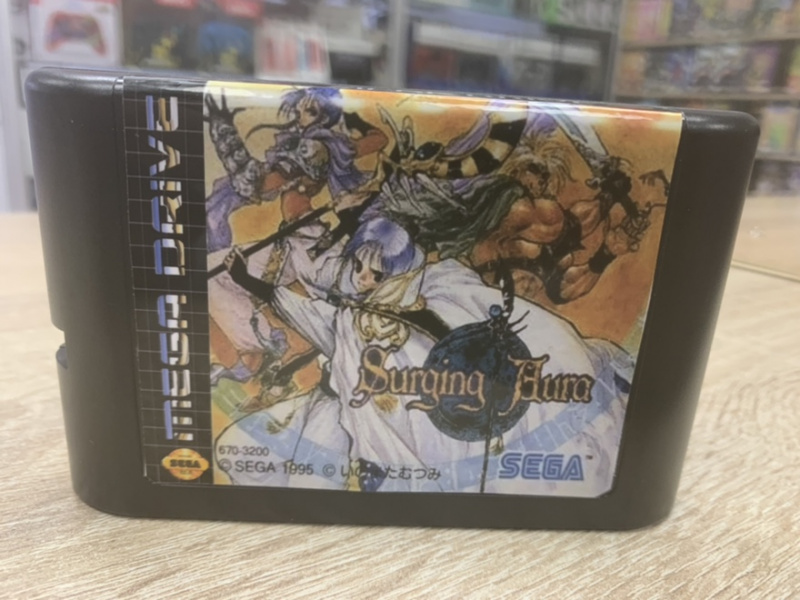 картинка Surging Aura [русская версия][Sega] Сохранение работает.!!!. Купить Surging Aura [русская версия][Sega] Сохранение работает.!!! в магазине 66game.ru