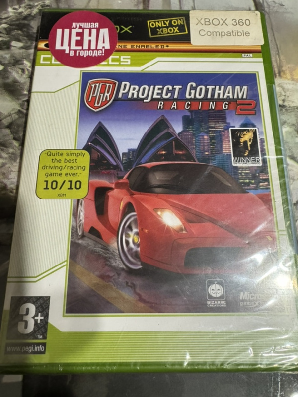 картинка Project Gotham Racing 2 original [XBOX, английская версия] НОВАЯ !!. Купить Project Gotham Racing 2 original [XBOX, английская версия] НОВАЯ !! в магазине 66game.ru