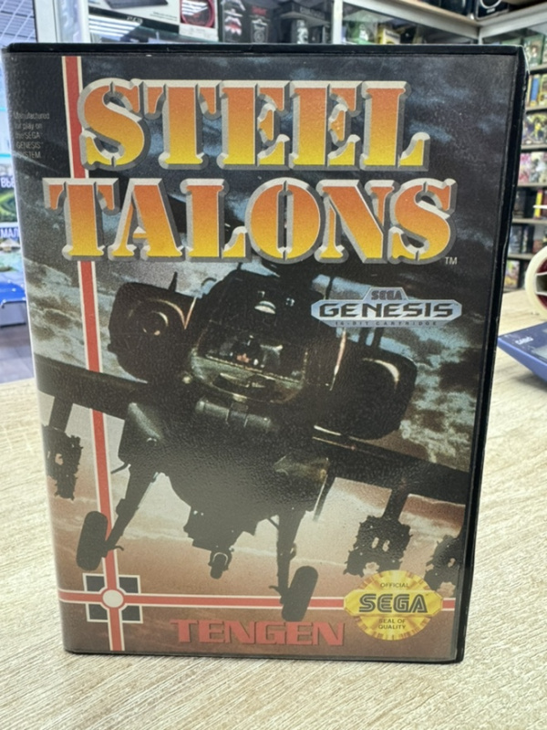 картинка Steel Talons (Original) [Sega Genesis]. Купить Steel Talons (Original) [Sega Genesis] в магазине 66game.ru