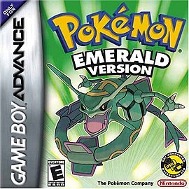 картинка Pokémon Emerald (английская  версия) [GBA]. Купить Pokémon Emerald (английская  версия) [GBA] в магазине 66game.ru