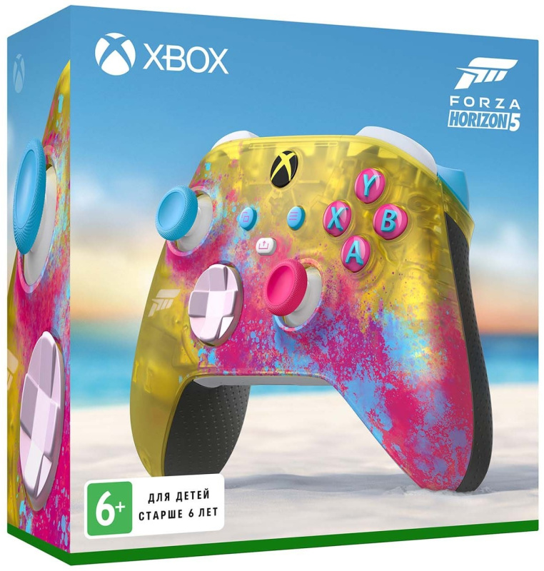 картинка Геймпад Microsoft Xbox Series Forza Horizon 5 QAU-00057. Купить Геймпад Microsoft Xbox Series Forza Horizon 5 QAU-00057 в магазине 66game.ru